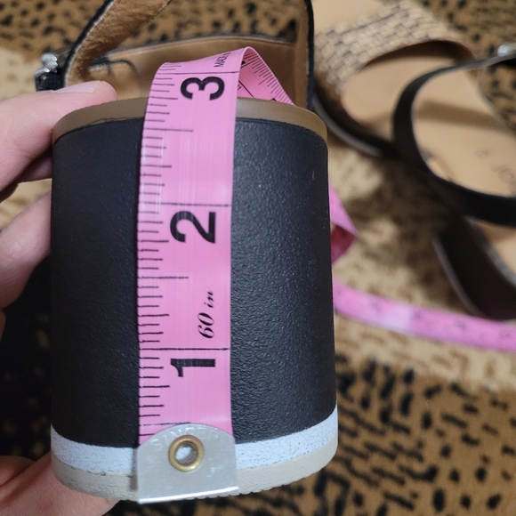 Gabor Platform Sandals with Velcro straps size US 7 - Picture 6 of 14